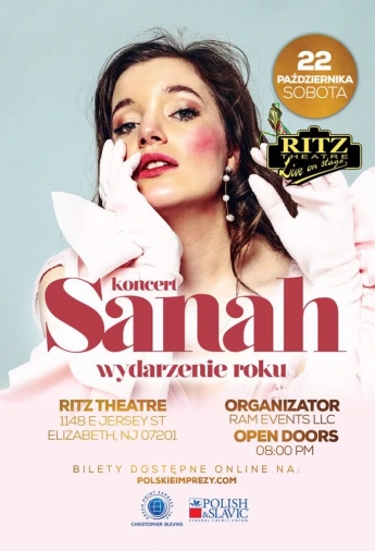 Sanah – Elizabeth, NJ – koncert
