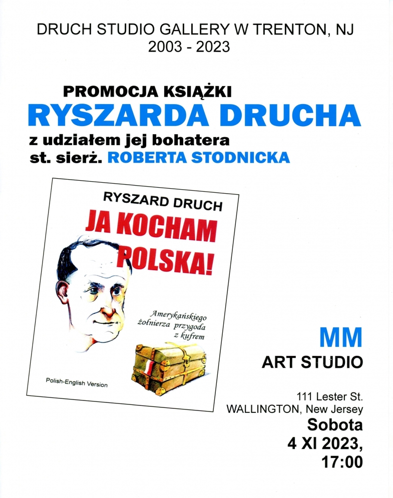 Promocja książki Ryszarda Drucha "Ja kocham Polska"