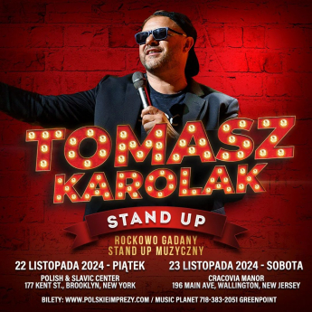 Tomasz Karolak | Rockowo-gadany stand up muzyczny | Chicago, Nowy Jork, New Jersey